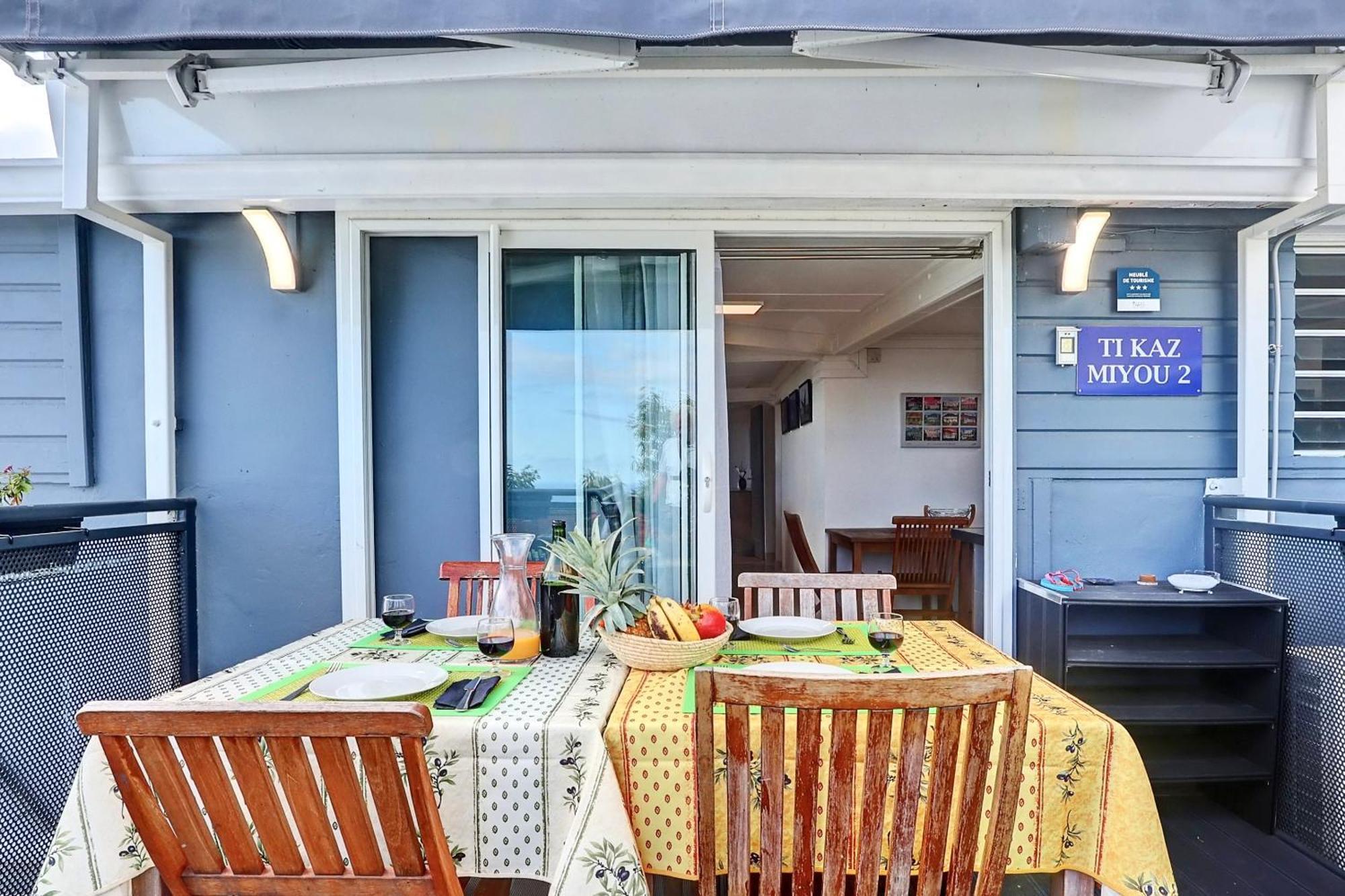 Appartement 3 Etoiles Sauna Vue Superbe Ti Kaz Miyou 2 La Possession Zewnętrze zdjęcie